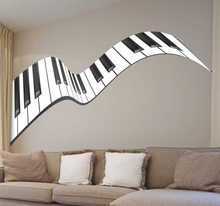 Piano sticker