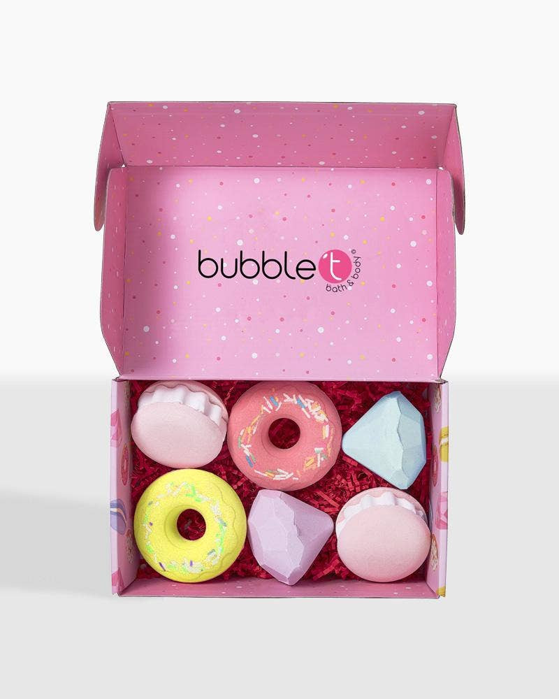 Bubble T Mixed Bath Bomb Fizzers Gift Set