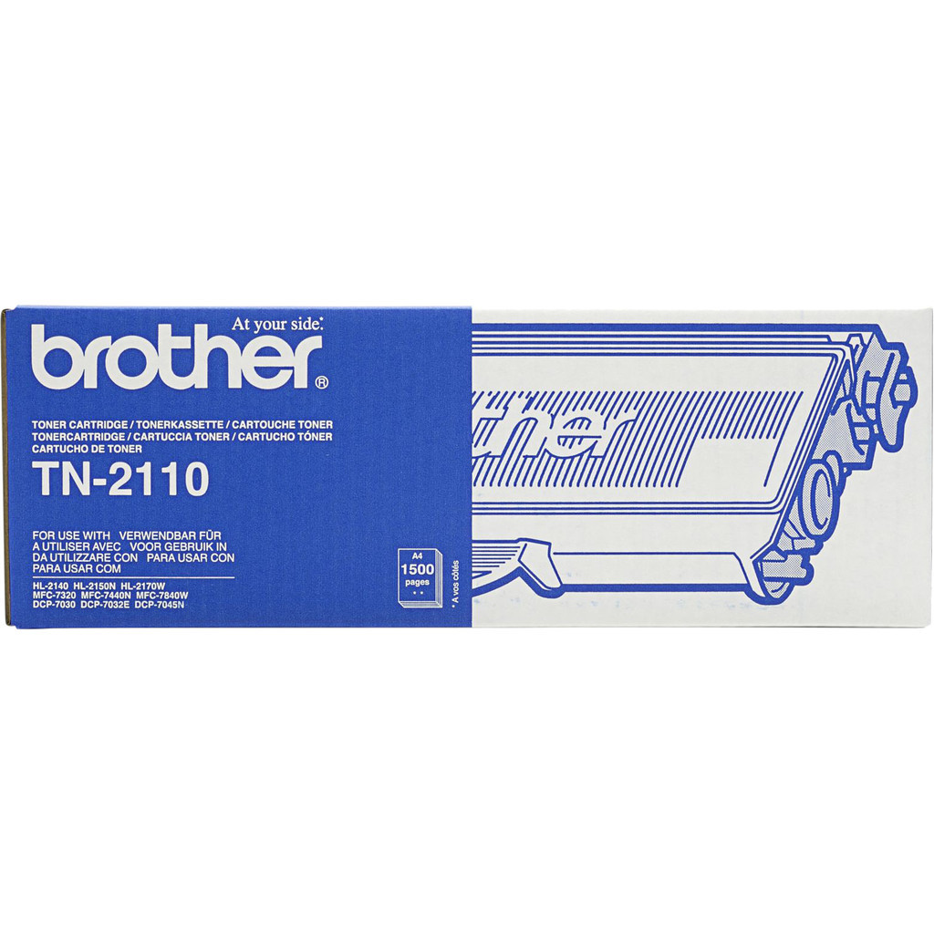 Brother TN-2110 Toner Zwart