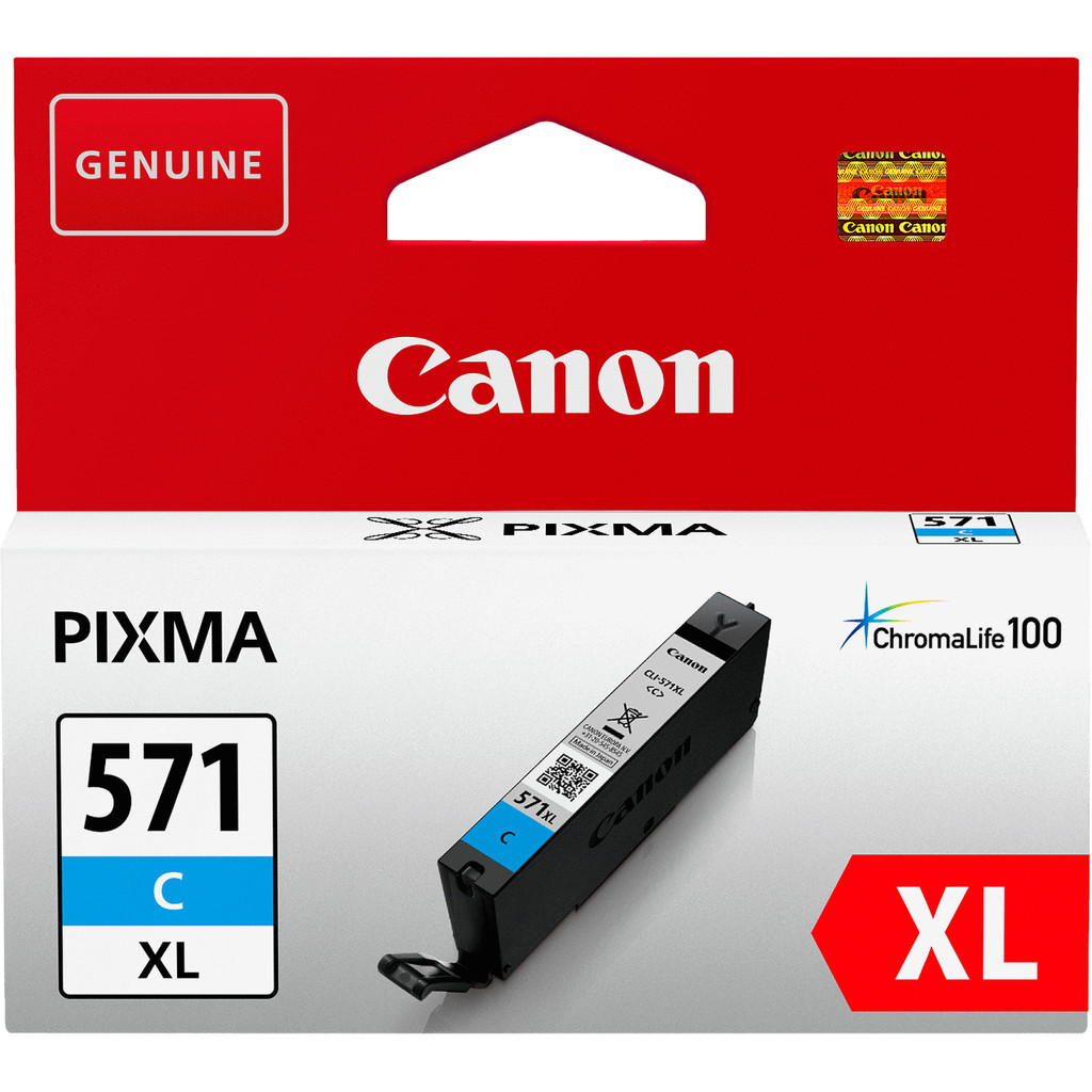 Canon CLI-571XL Cartridge Cyaan