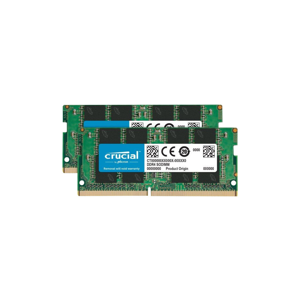 Crucial 16GB DDR4 SODIMM 2400 MHz Kit (2x8GB)