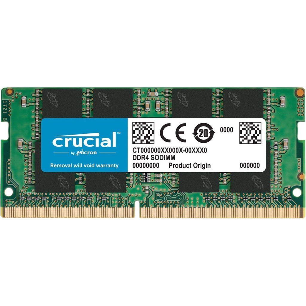 Crucial 16GB 2400MHz DDR4 SODIMM (1x16GB)