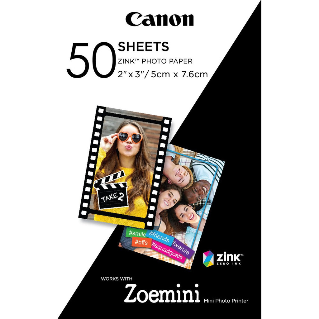 Canon ZINK Fotopapier (50 vellen)