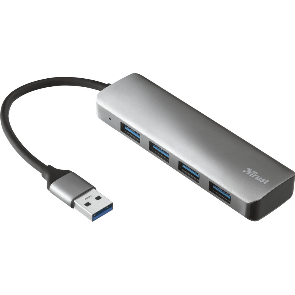 Trust Halyx Aluminium 4 Port USB 3.2 Hub
