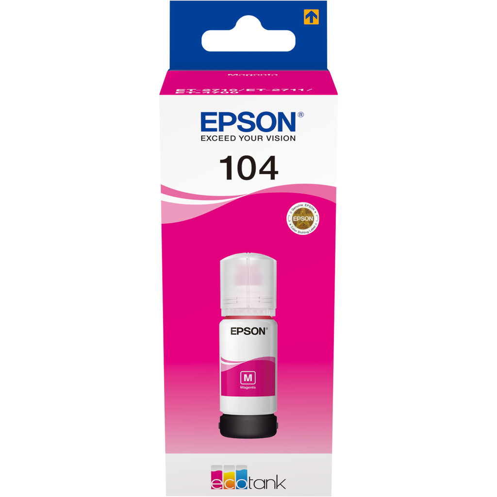 Epson 104 Inktflesje Magenta
