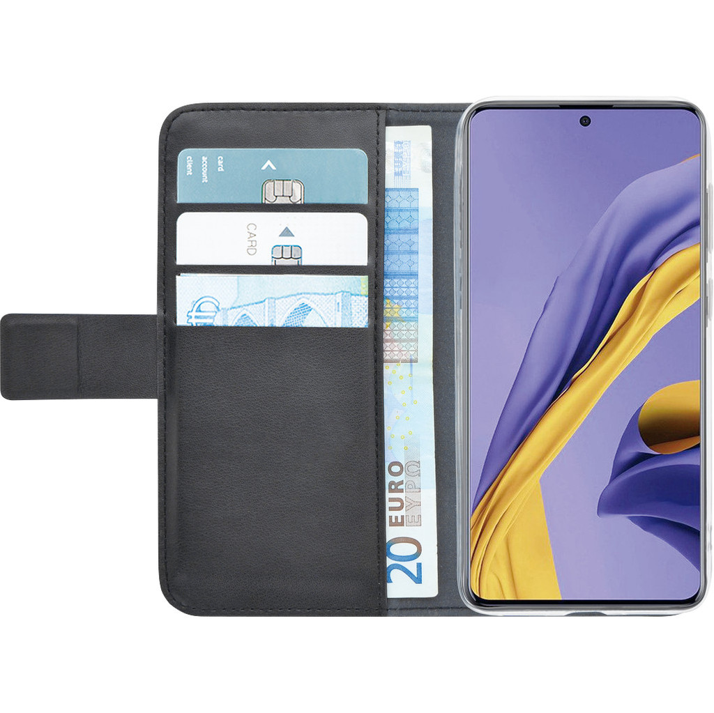 Azuri Wallet Samsung Galaxy A51 Book Case Zwart