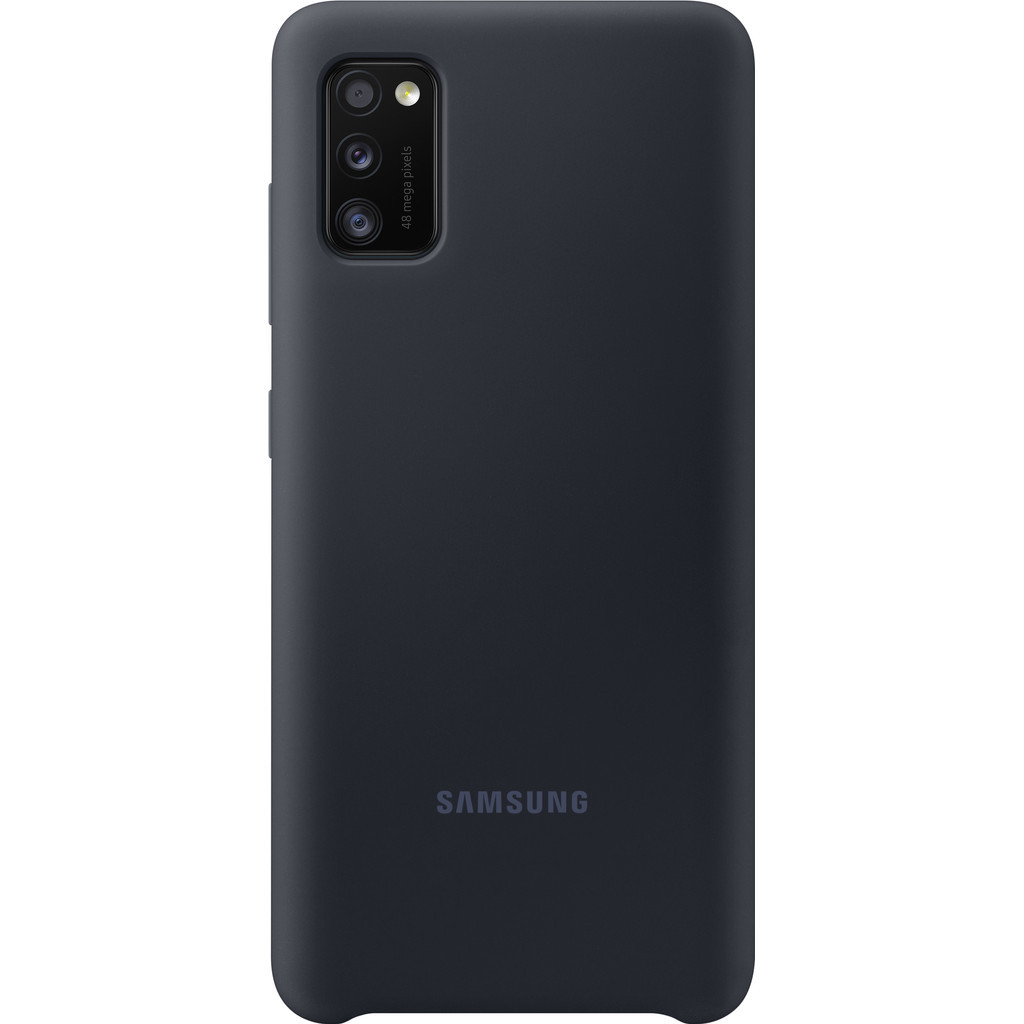 Samsung Galaxy A41 Siliconen Back Cover Zwart