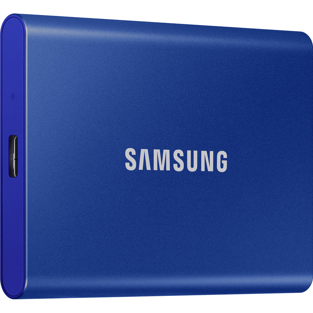 Samsung T7 Portable SSD 1TB Blauw