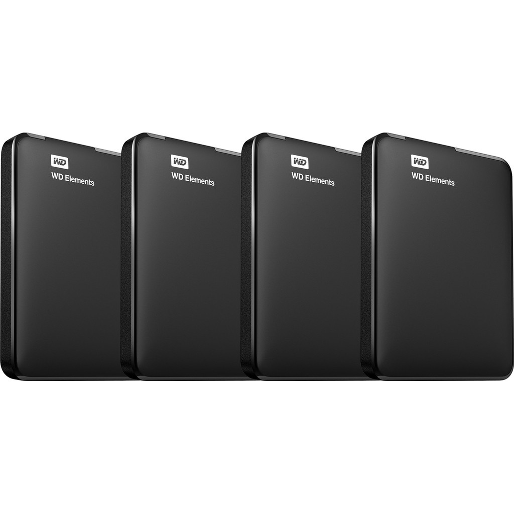 WD Elements Portable 1TB 4-Pack
