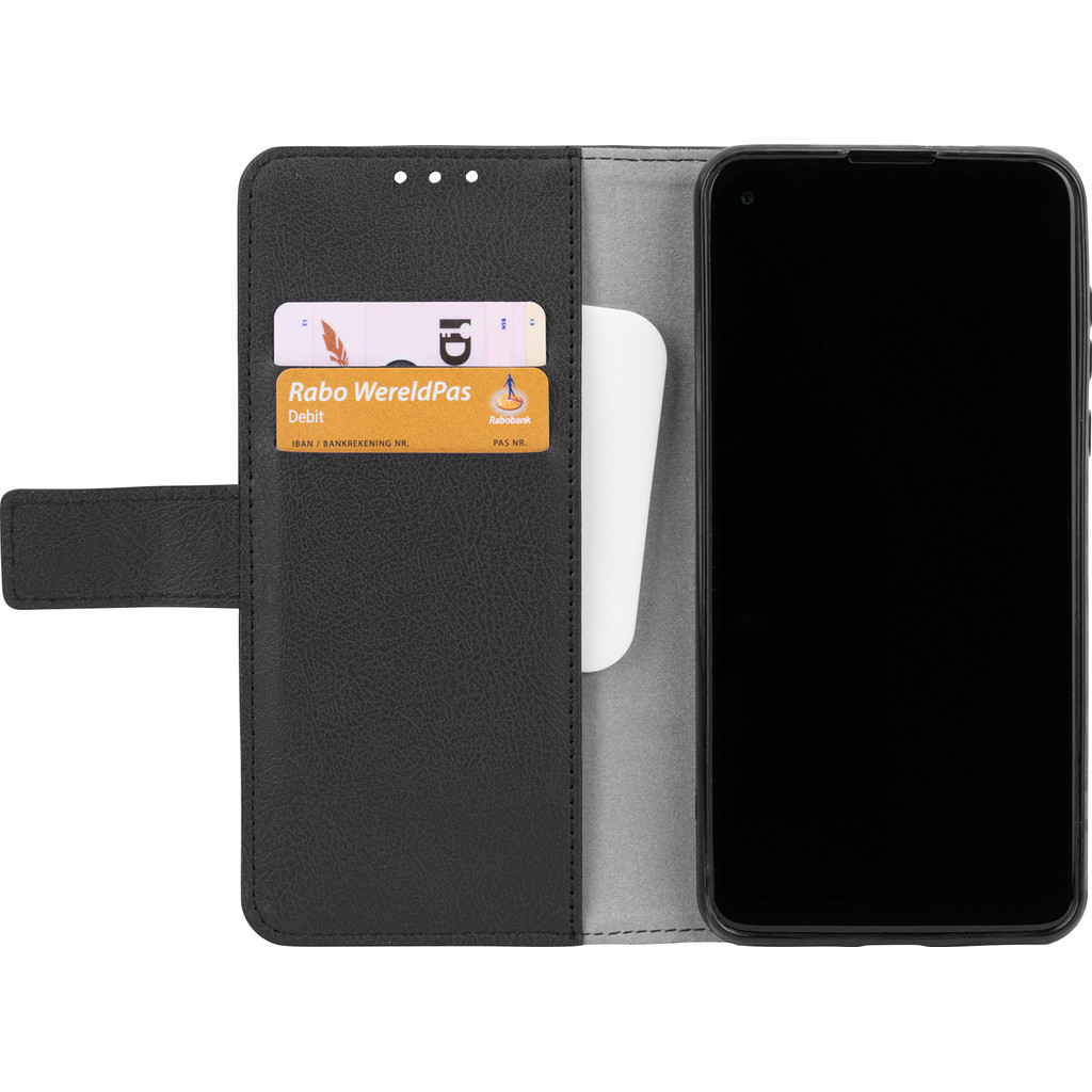 Just in Case Wallet Motorola Moto G8 Power Book Case Zwart