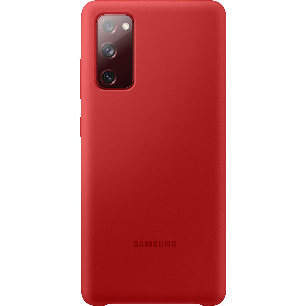 Samsung Galaxy S20 FE Siliconen Back Cover Rood
