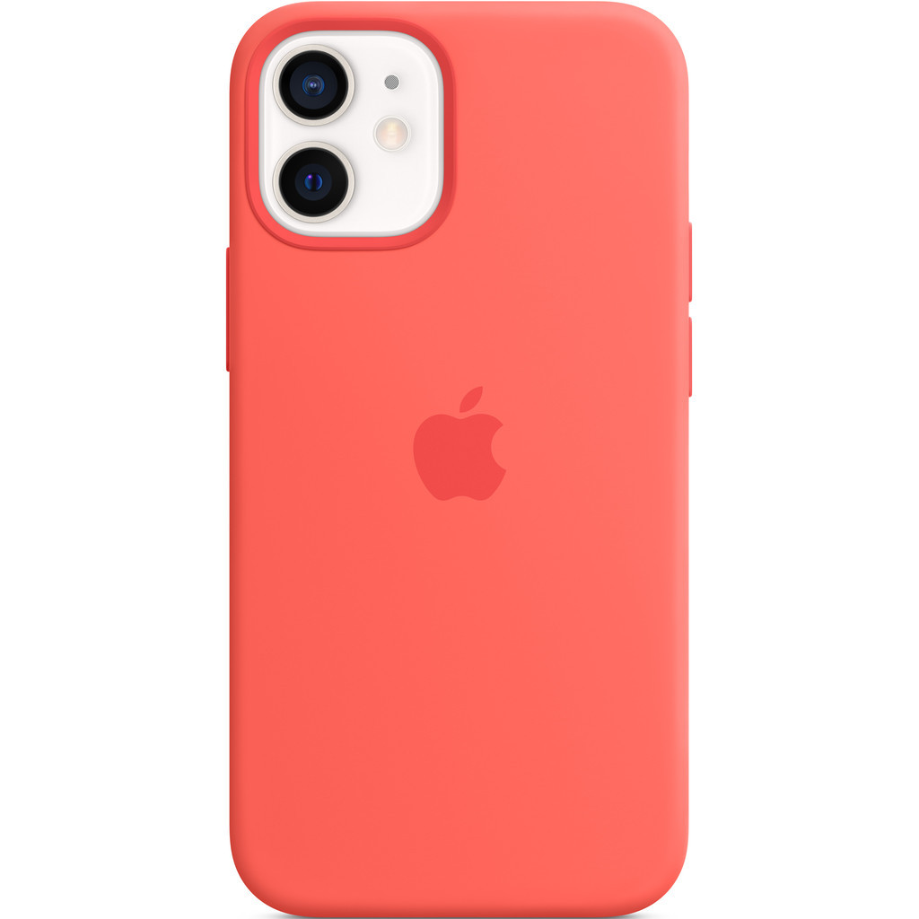 Apple iPhone 12 mini Back Cover met MagSafe Citrusroze