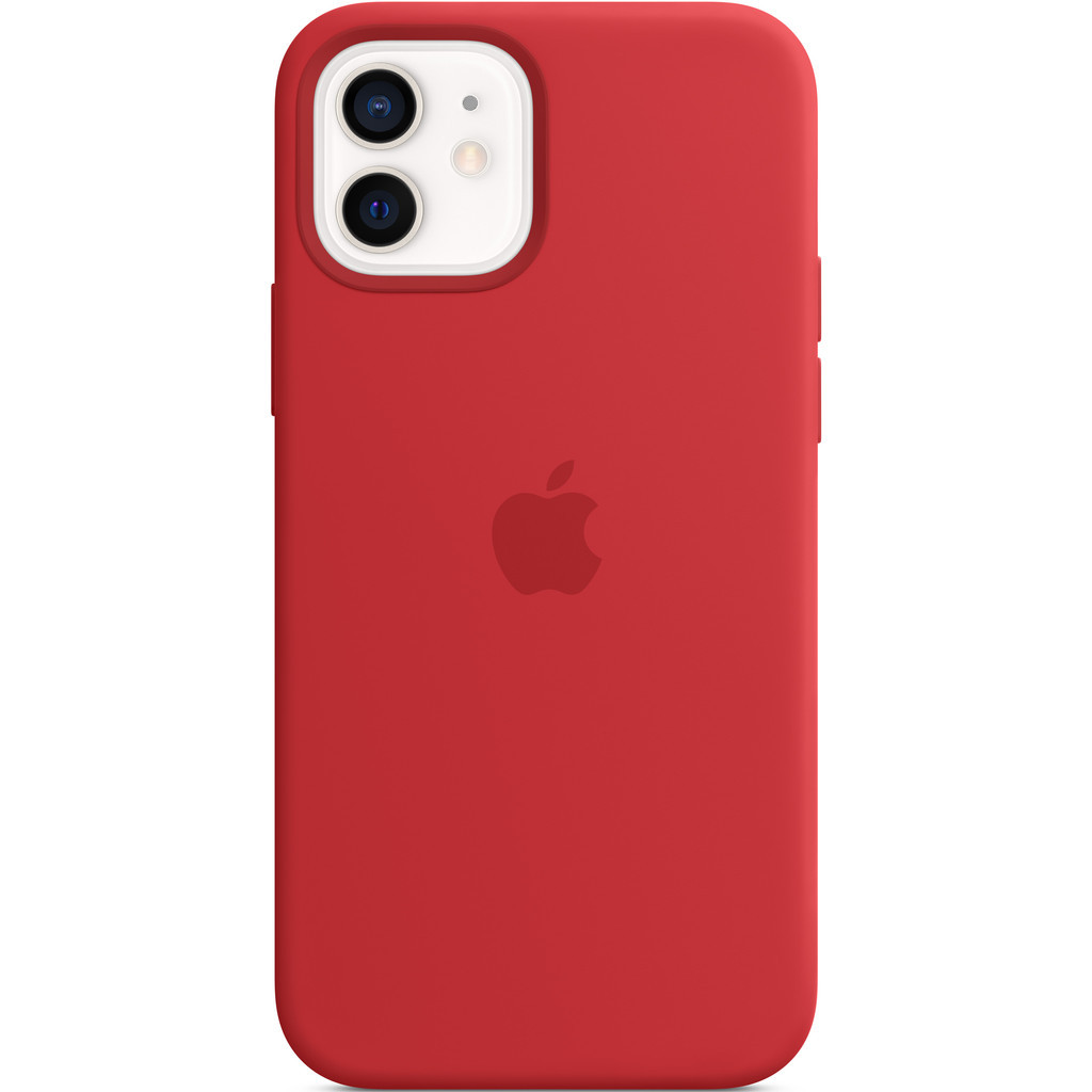 Apple iPhone 12 / 12 Pro Back Cover met MagSafe RED