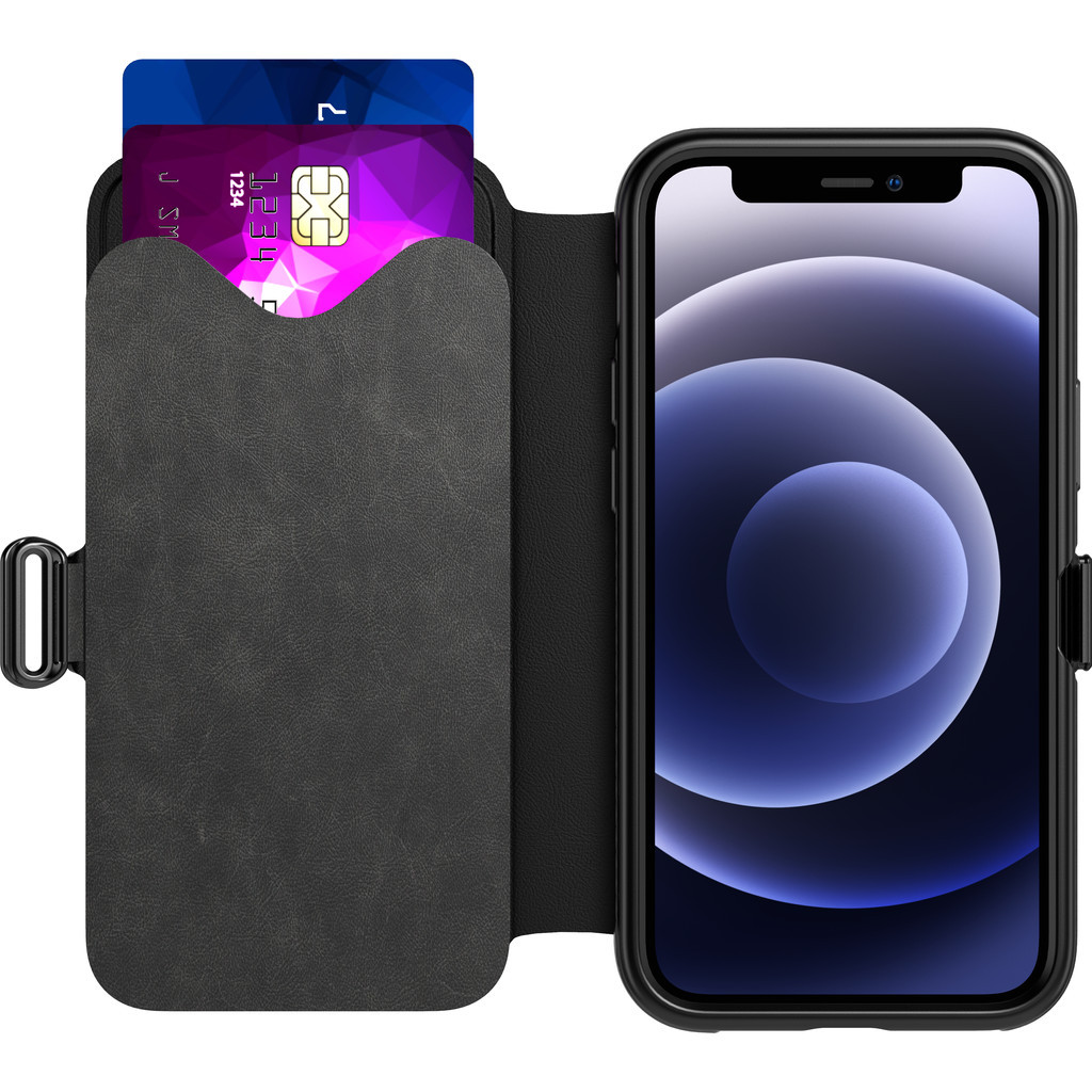 Tech21 Evo Wallet iPhone 12 Pro Max Book Case Zwart