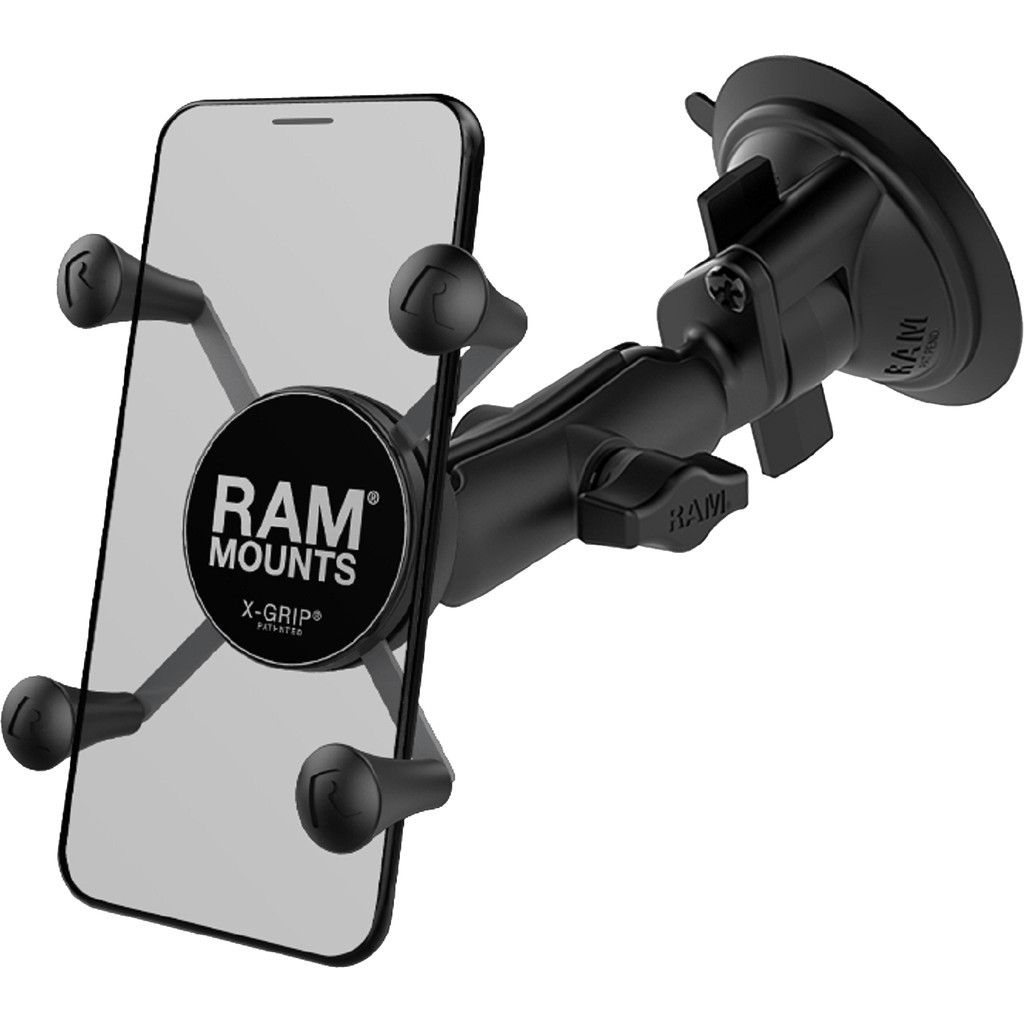 RAM Mounts Universele Telefoonhouder Auto Zuignap Voorruit/Dashboard Klein