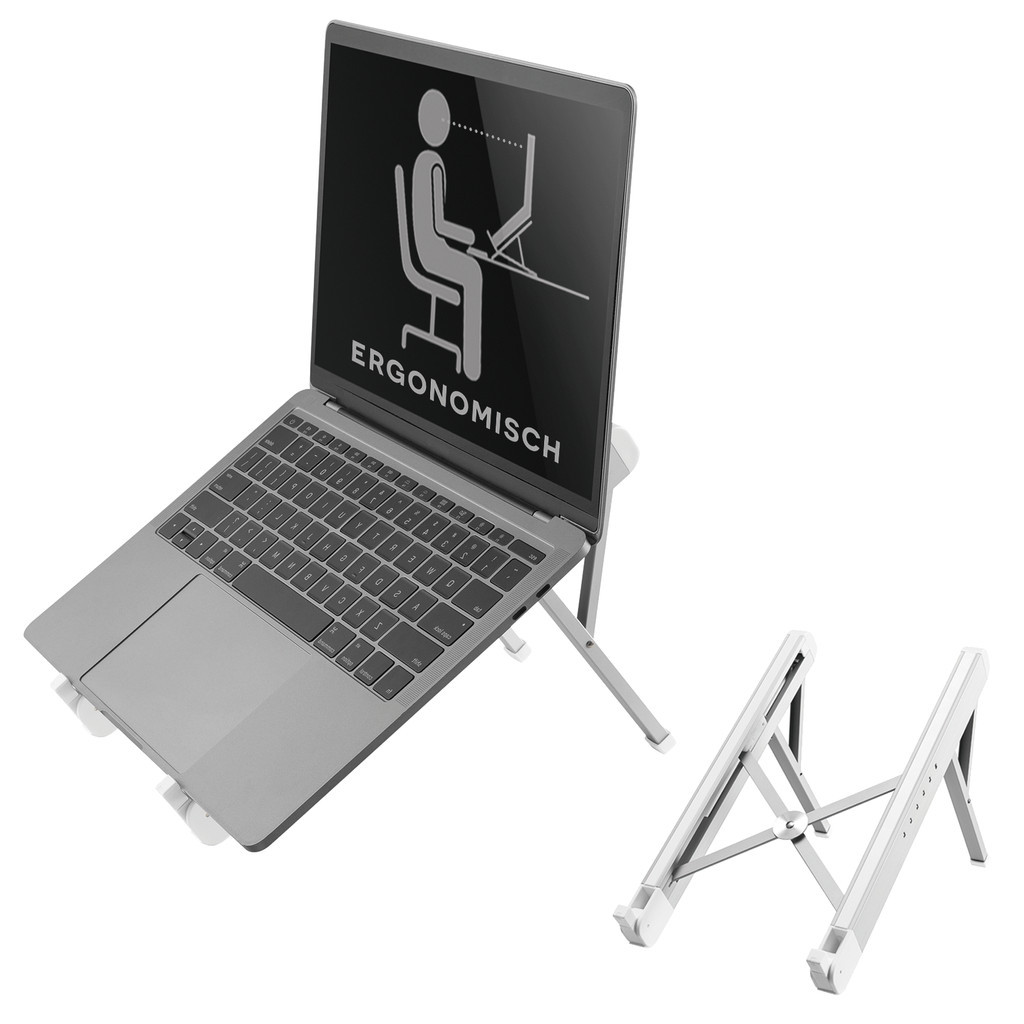 Neomounts by Newstar NSLS010 Opvouwbare Laptopstandaard Zilver