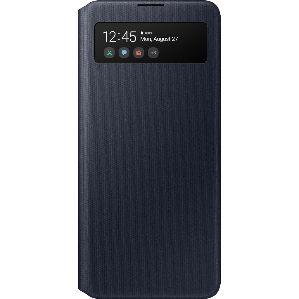 Samsung Galaxy A51 S View Book Case Zwart