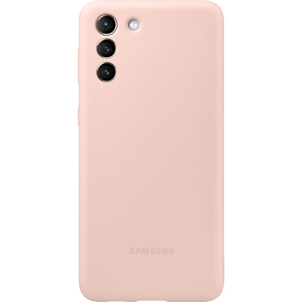 Samsung Galaxy S21 Plus Siliconen Back Cover Roze