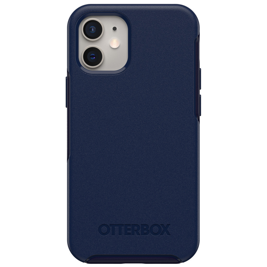 Otterbox Symmetry Plus Apple iPhone 12 mini Back Cover met MagSafe Magneet Blauw