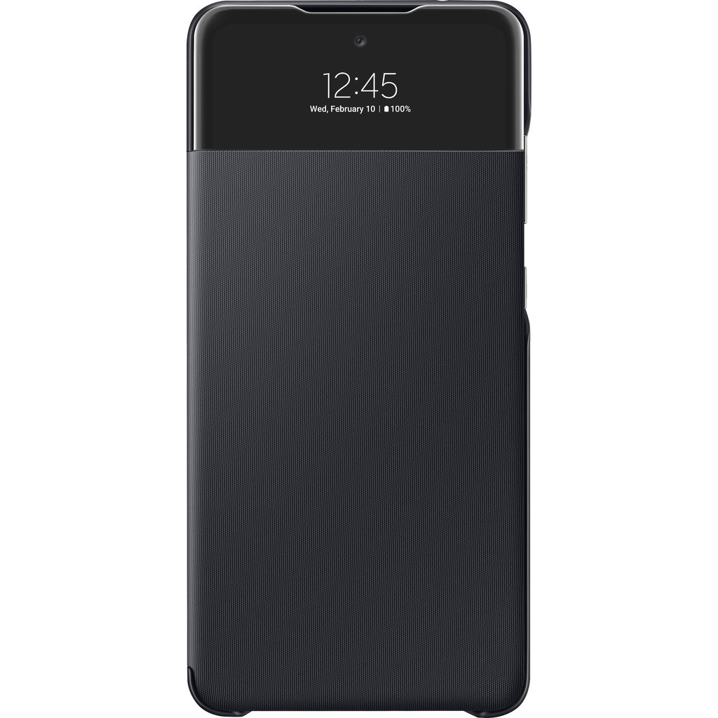 Samsung Galaxy A72 Smart S View Book Case Zwart