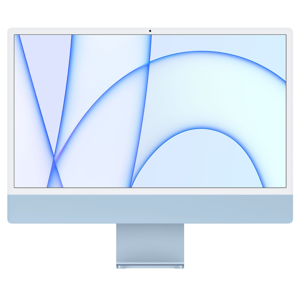 Apple iMac 24" (2021) 16GB/256GB Apple M1 met 8 core GPU Blauw