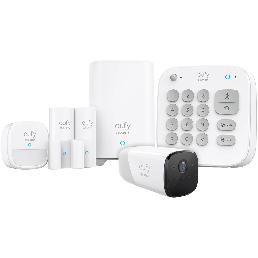 Eufy Home Alarm Kit 5-delig + Eufycam 2 Pro