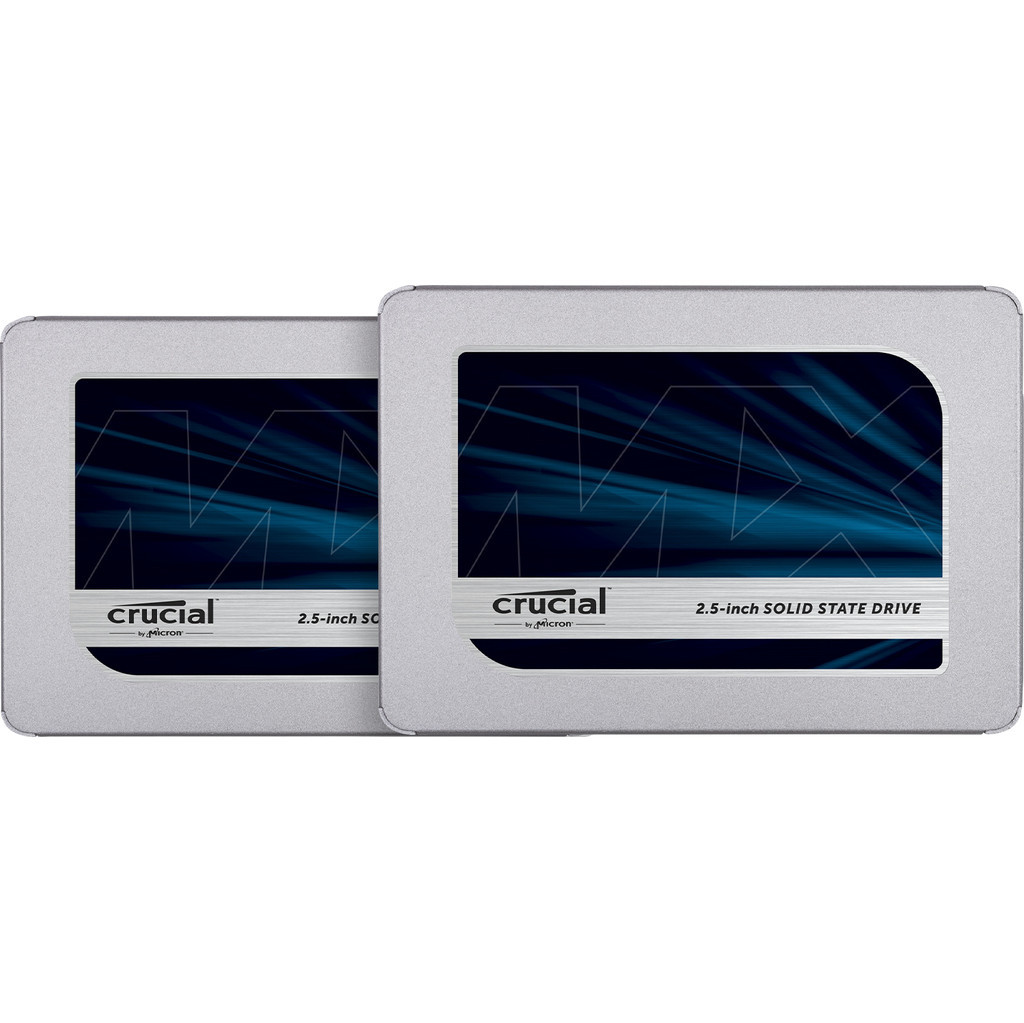 Crucial MX500 500 GB 2,5 inch Duo Pack