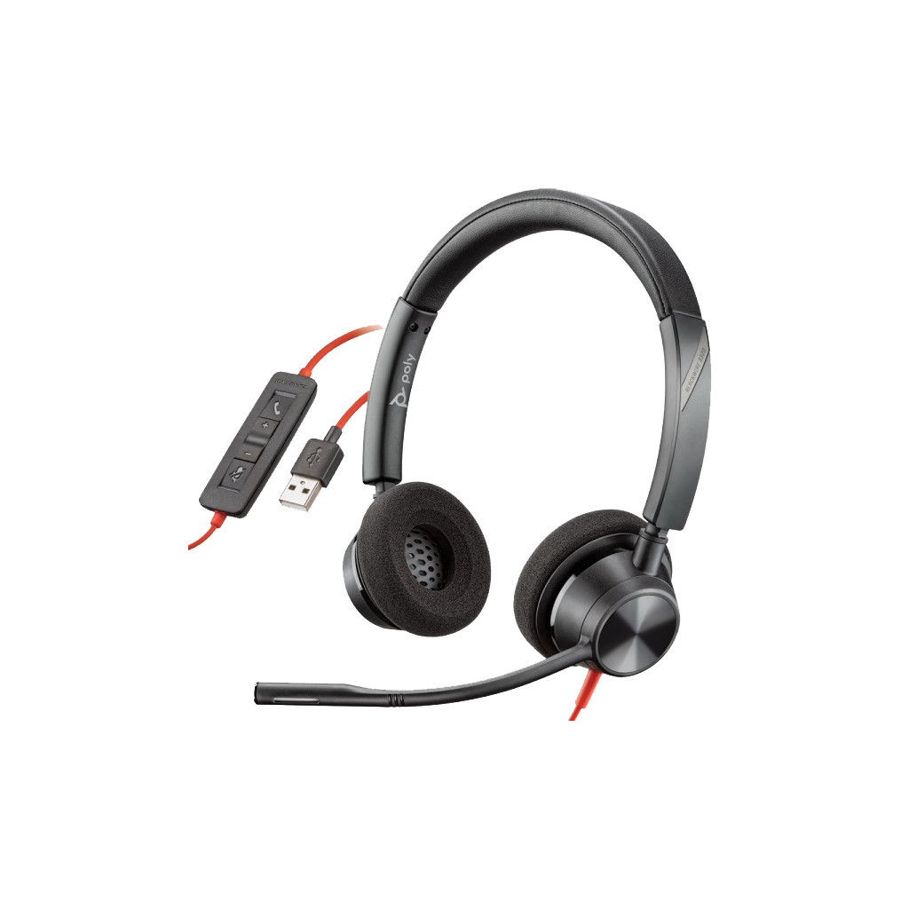 Poly Blackwire 3320-M USB-A Office Headset