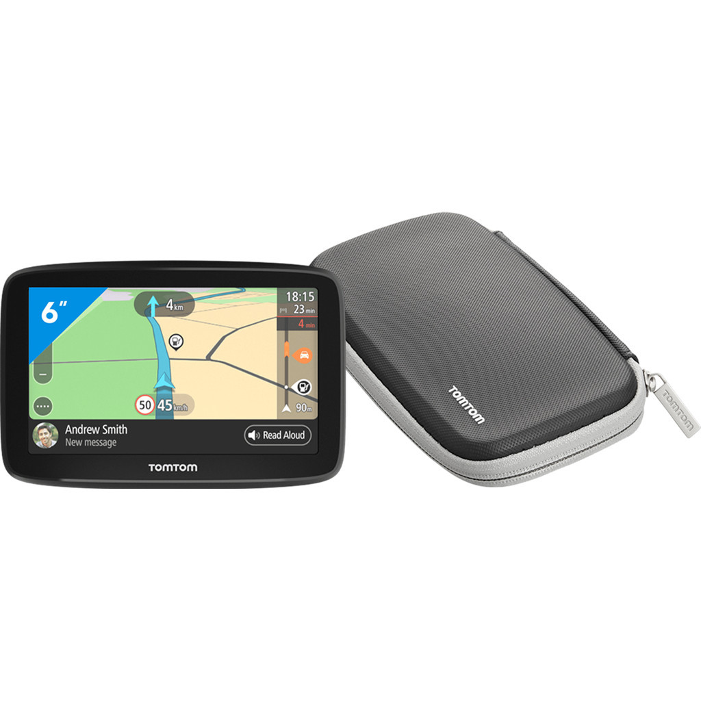 TomTom Go Classic 6 Europa + TomTom Draagtas Protective 2016 (6 inch)