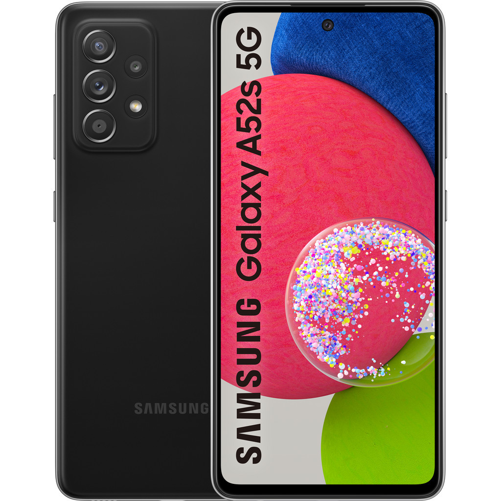 Samsung Galaxy A52s 128GB Zwart 5G Enterprise Editie