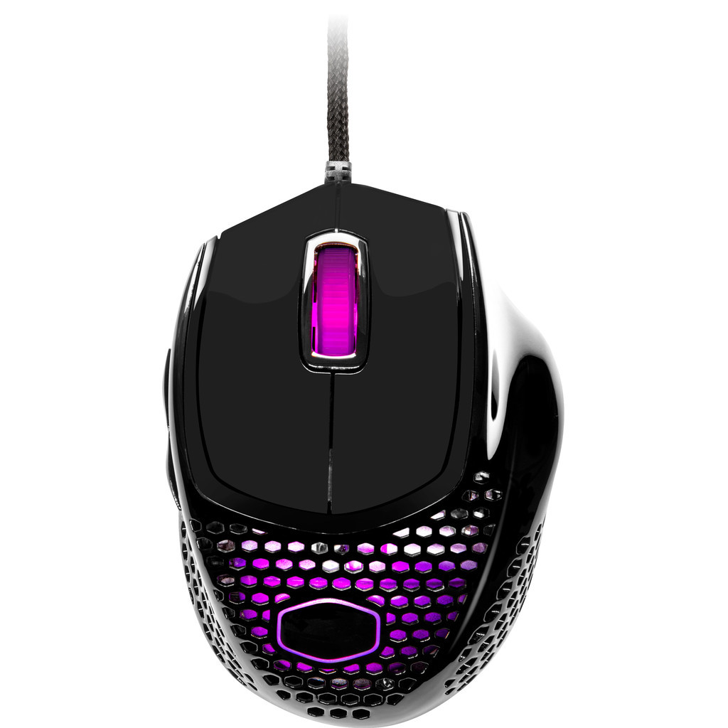 Cooler Master MM720 RGB Wired Gaming Muis Glossy Black