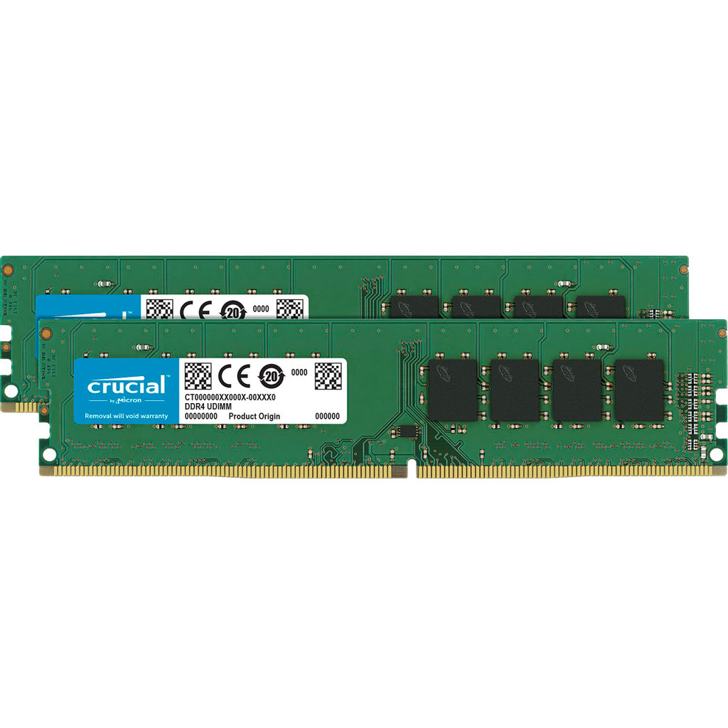 Crucial 32GB 3200MHz DDR4 DIMM CL22 (2x16GB)