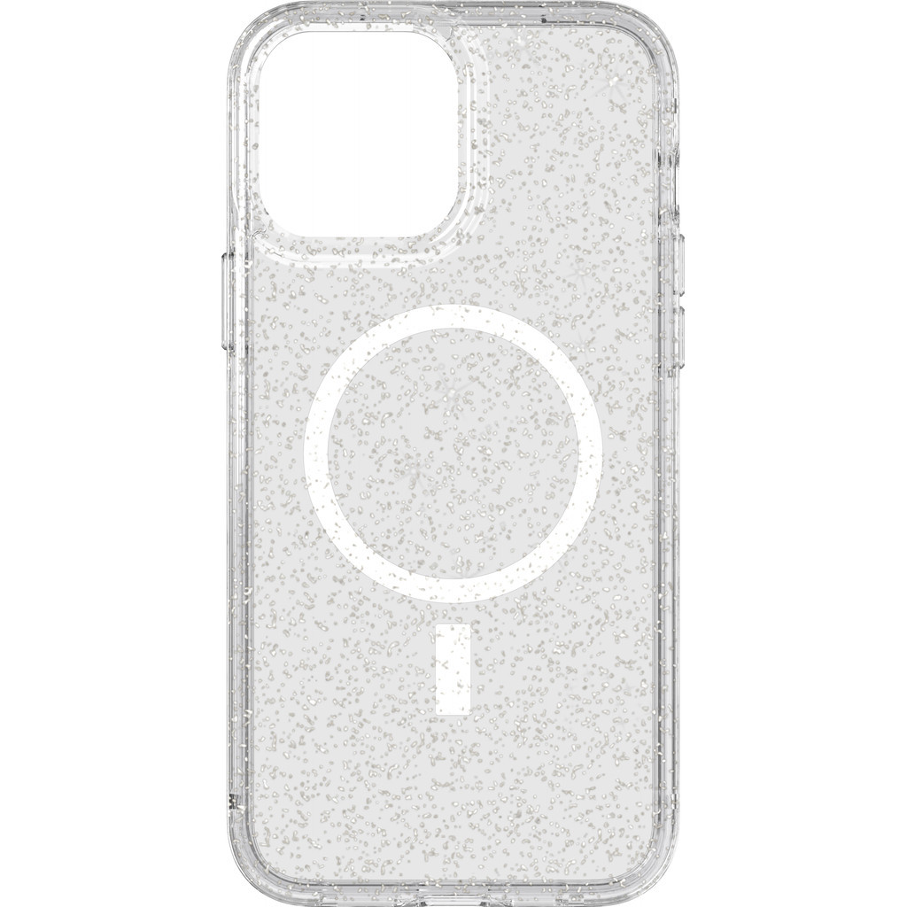 Tech21 Evo Sparkle Apple iPhone 13 Pro Max Back Cover met MagSafe Zilver