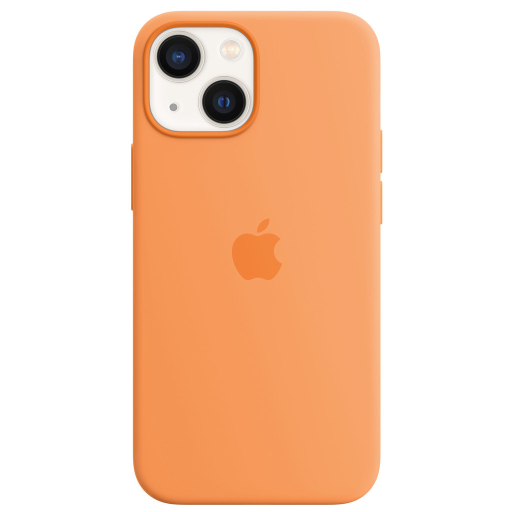 Apple iPhone 13 mini Back Cover met MagSafe Okergeel