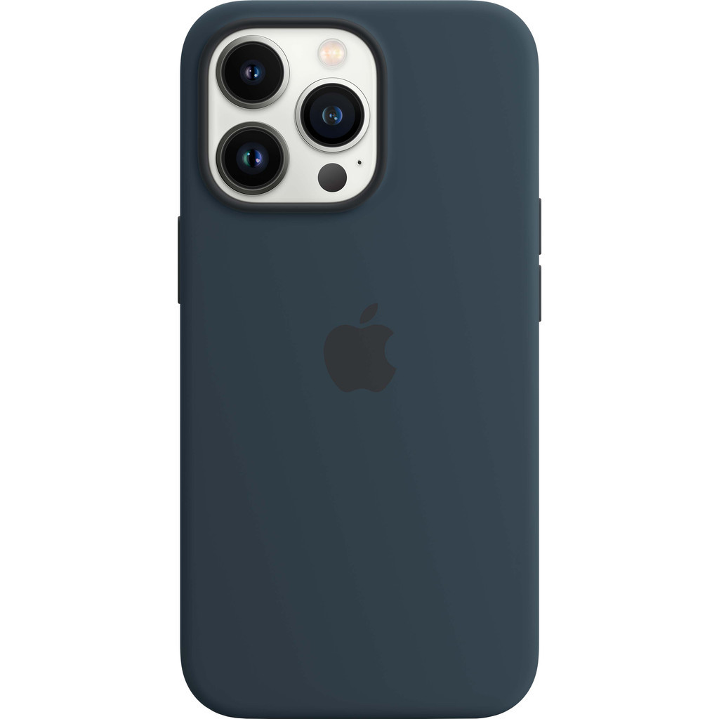 Apple iPhone 13 Pro Back Cover met MagSafe Abyss-blauw