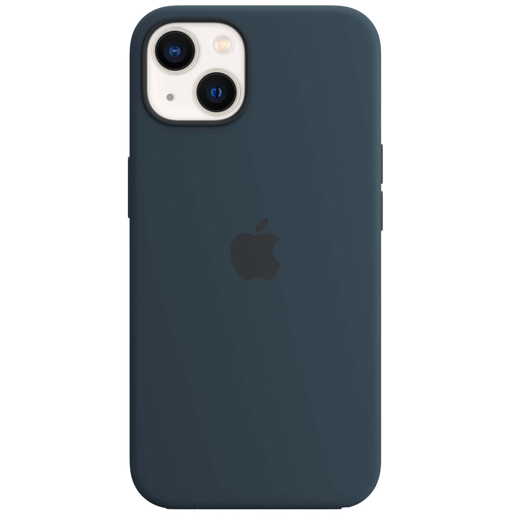 Apple iPhone 13 Back Cover met MagSafe Abyss-blauw