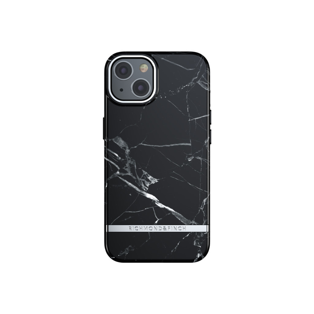 Richmond & Finch Black Marble Apple iPhone 13 Back Cover