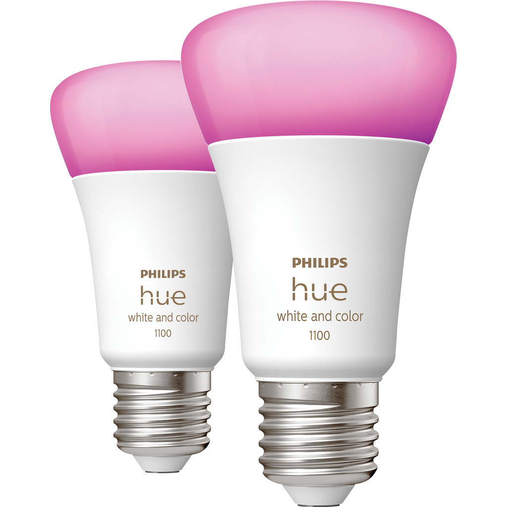 Philips Hue White and Color E27 1100lm Duo pack