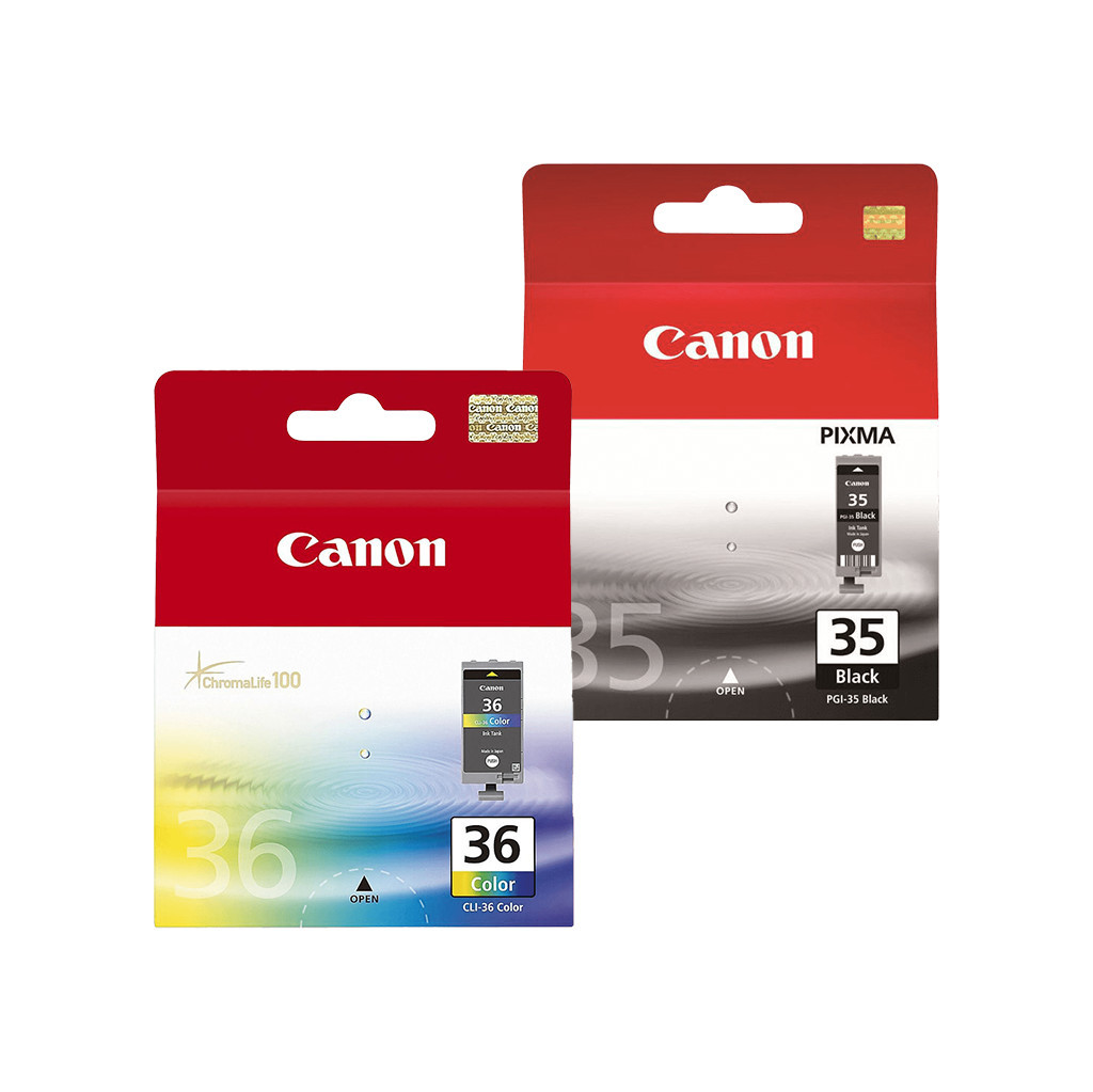 Canon PG-35 + CLI-36 Cartridge Combo Pack