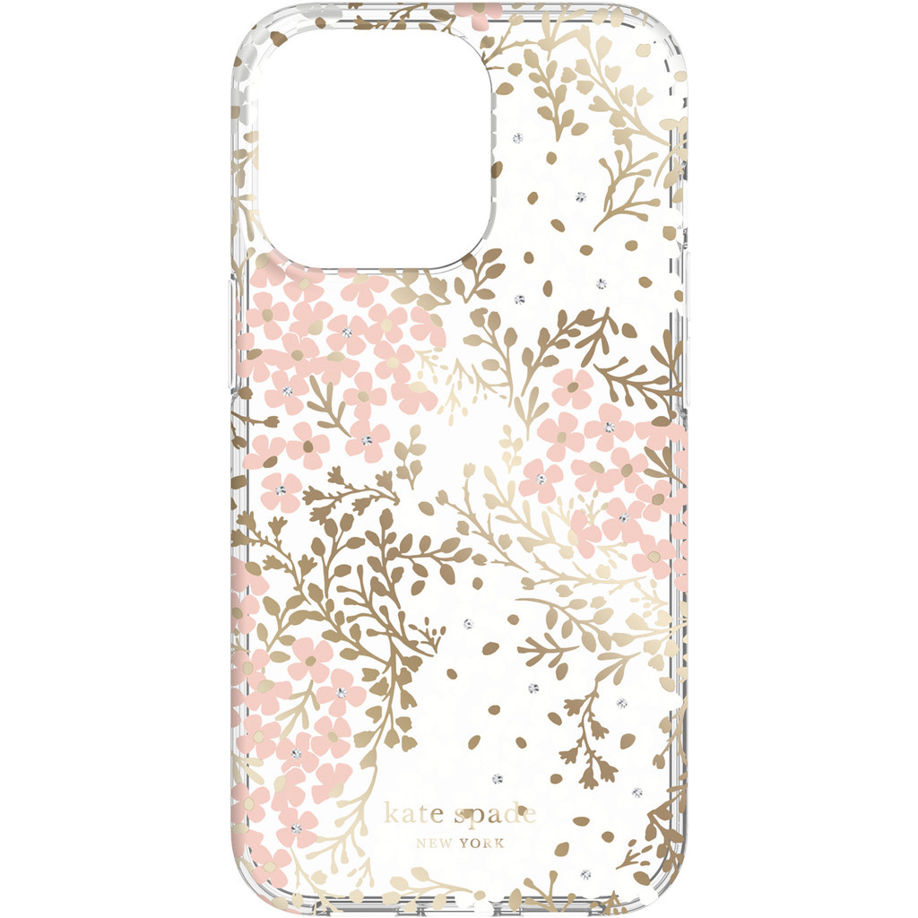 Kate Spade Multi Floral Protective Hardshell iPhone 13 Pro Back Cover