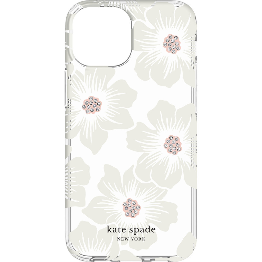 Kate Spade Hollyhock Floral Protective Hardshell iPhone 13 mini Back Cover