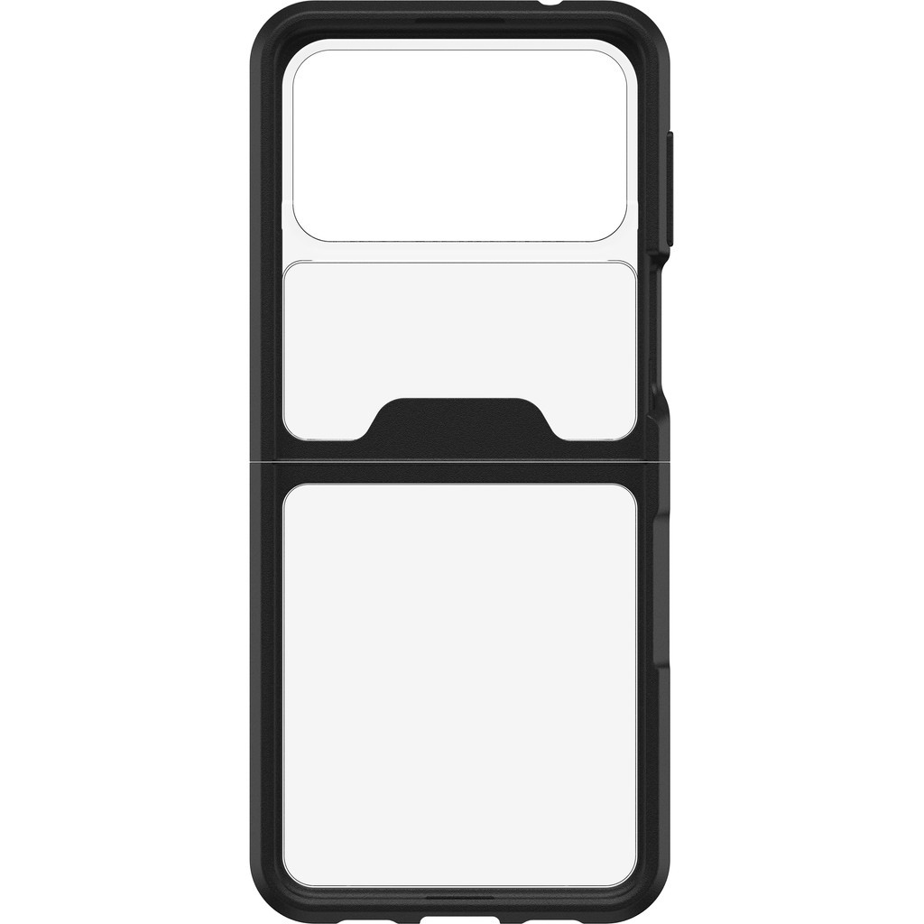 Otterbox Symmetry Flex Samsung Galaxy Z Flip 3 Back Cover Transparant/Zwart
