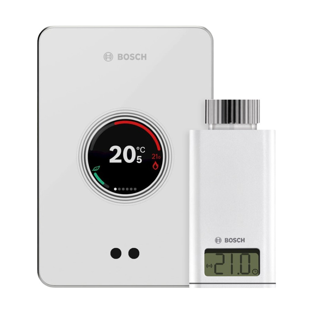 Bosch EasyControl CT200 wit + Bosch EasyControl Smart Radiator Thermostat RT10-RF