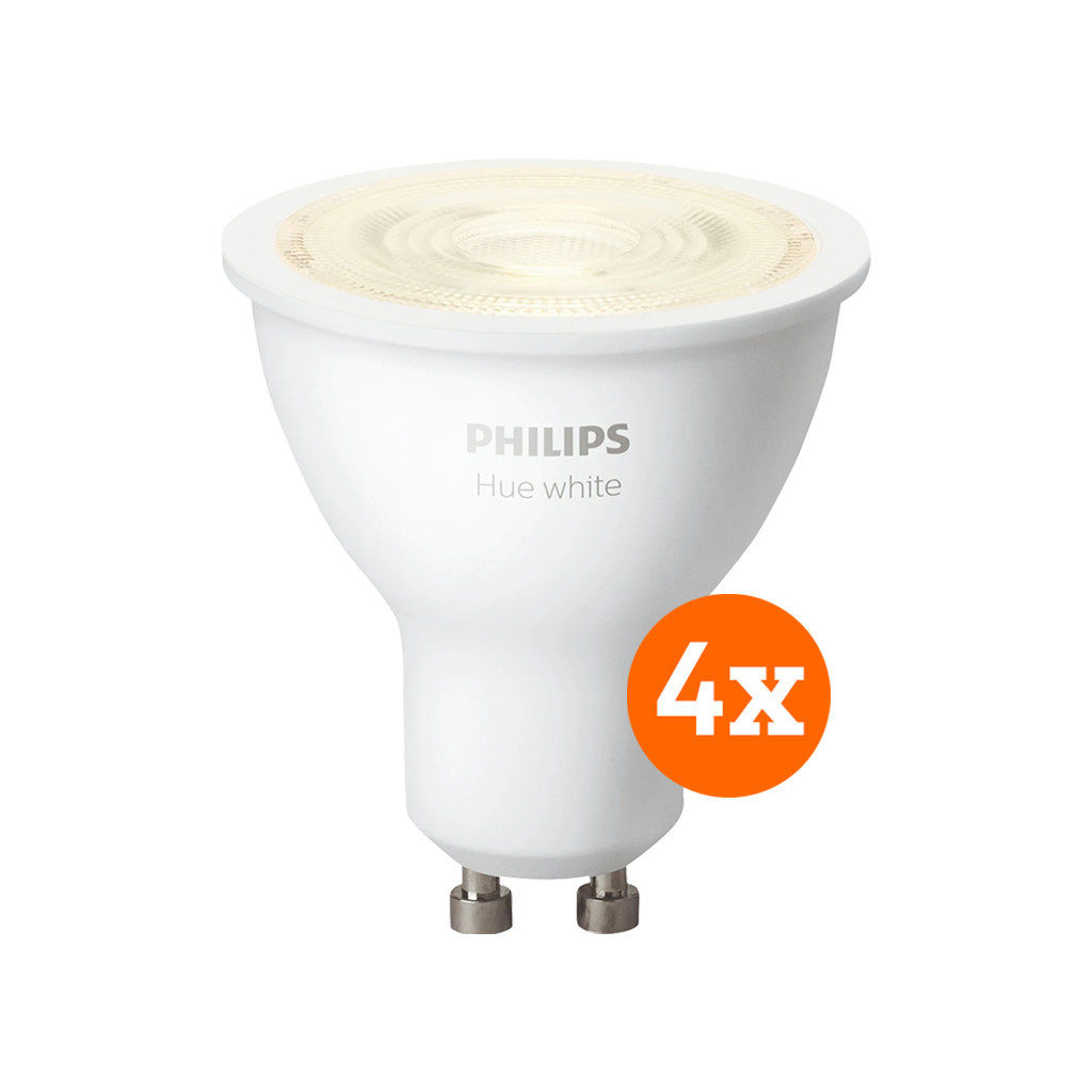 Philips Hue White GU10 4-Pack