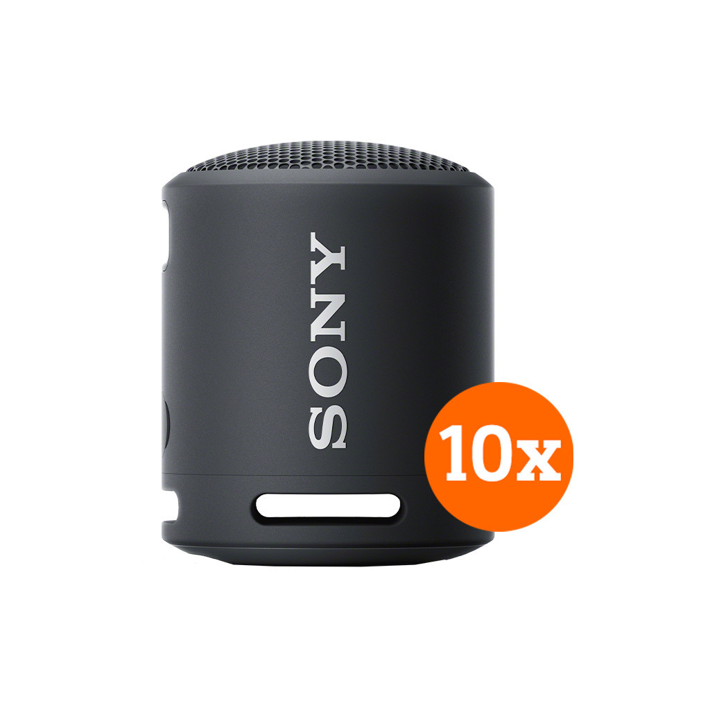 Sony SRS XB-13 zwart 10-pack