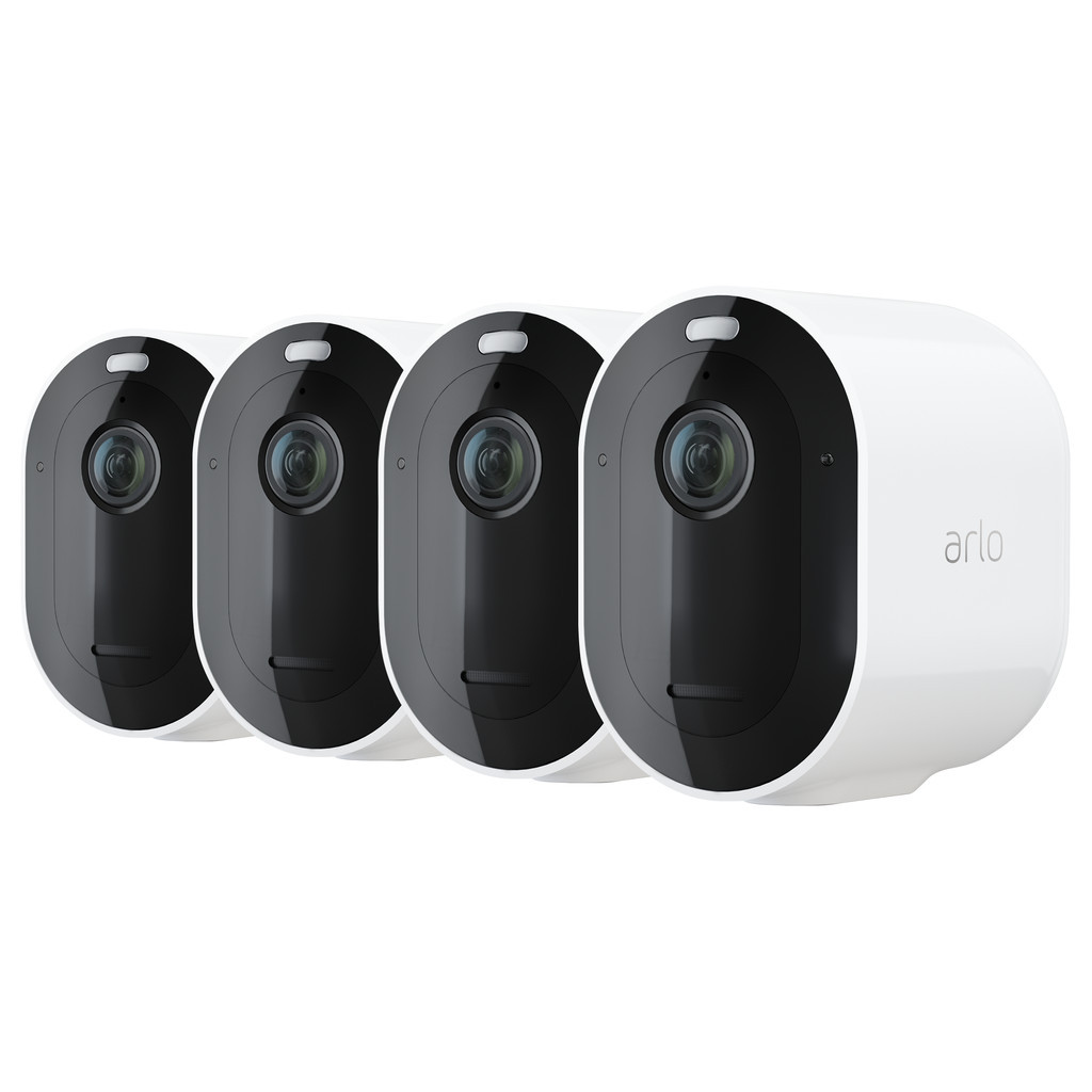Arlo Pro 4 Wit Beveiligingscamera 4-Pack