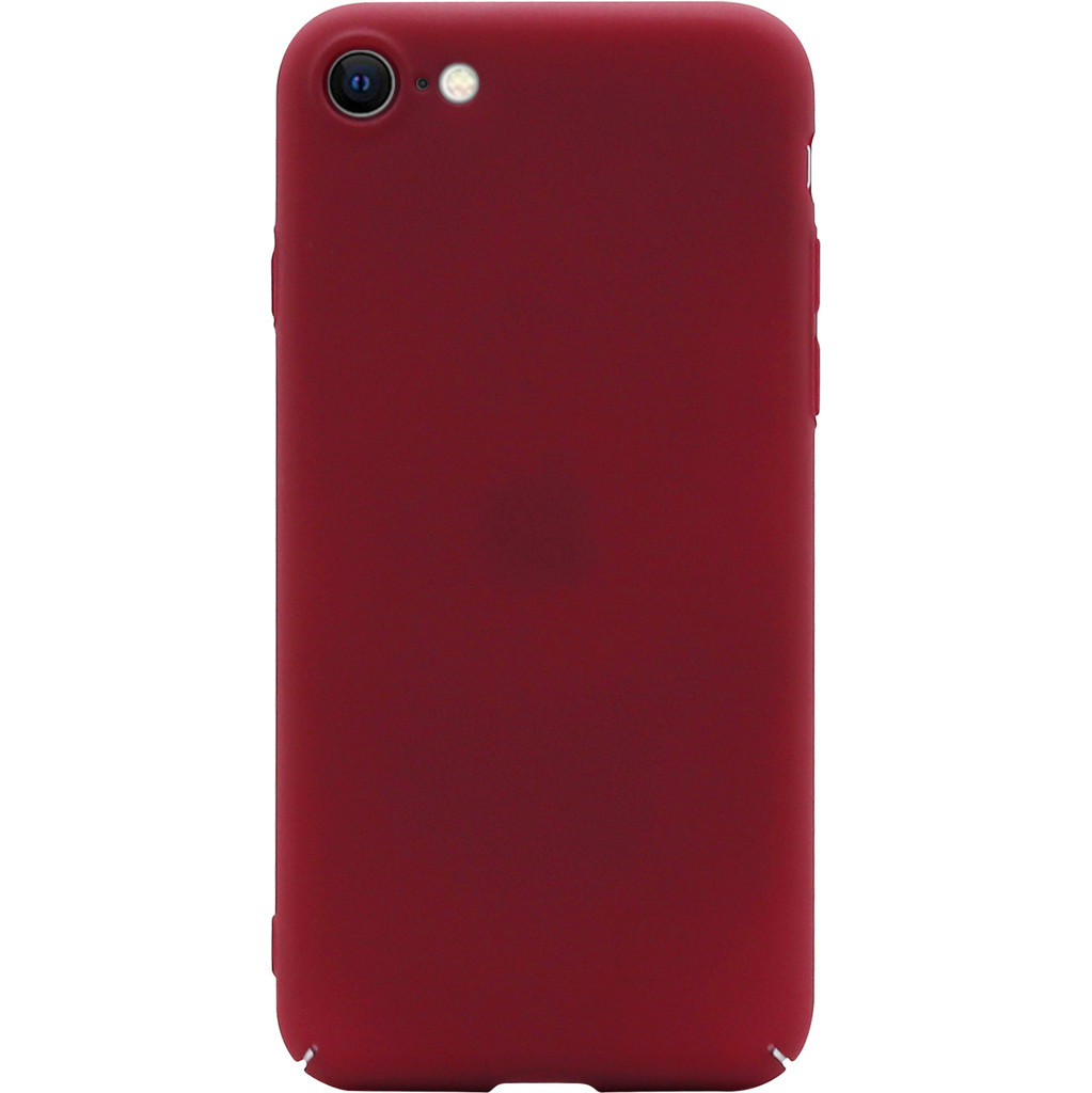 BlueBuilt Hard Case Apple iPhone SE 2 Back Cover Rood