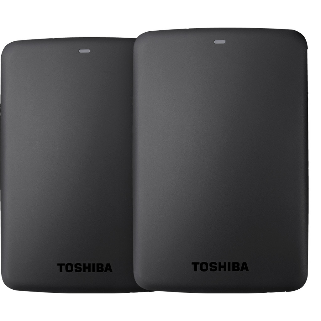 Toshiba Canvio Basics USB-C 2TB - Duo pack