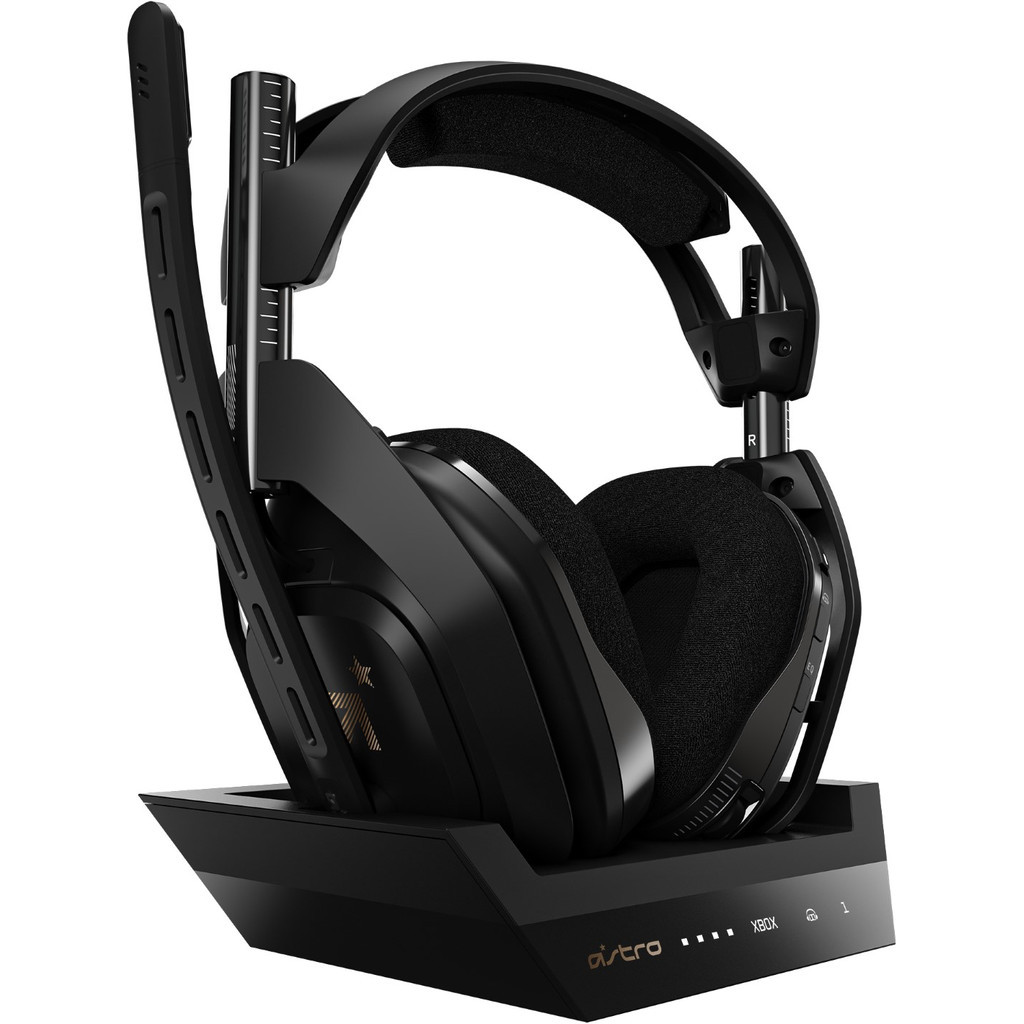 Astro A50 Draadloze Gaming Headset + Base Station voor Xbox Series X|S, Xbox One - Zwart