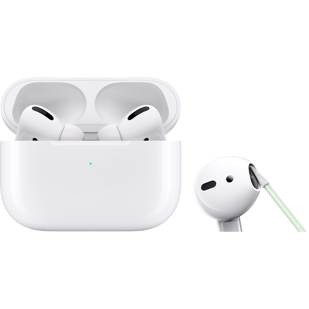 Apple AirPods Pro met Magsafe draadloze oplaadcase + KeyBudz AirCare Cleaning Kit